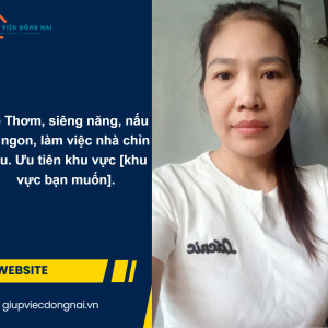 Cô Thơm, 1983, Hà Tĩnh - Giúp Việc Tận Tâm, Chu Đáo