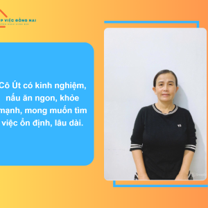 Chị Dương Thị Út, Sinh Năm 1972, Quê Đồng Nai Cần Tìm Việc