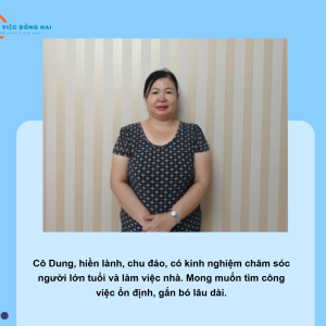 Chị Dương Thị Lệ Dung, Sinh Năm 1980, Quê Quảng Nam Cần Tìm Việc
