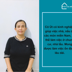 Chị Dương Thị Út, Sinh Năm 1972, Quê Đồng Nai Cần Tìm Việc