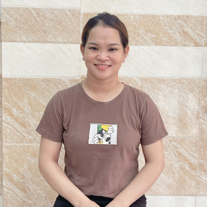 C Huôi Miền Tây dễ mến - chăm bé tốt nhiều kỹ năng thành thạo , giúp việc nhà giỏi và biết sắp xếp công việc .