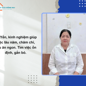 Chị Trương Ngọc Yến, Sinh Năm 1971, Quê Hồ Chí Minh Cần Tìm Việc