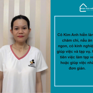 Chị Đoàn Thị Kim Anh, Sinh Năm 1983, Quê Ninh Thuận Cần Tìm Việc