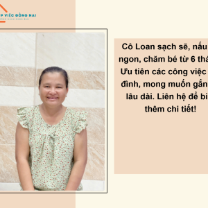 Chị Phạm Tuyết Loan, Sinh Năm 1981, Quê Tiền Giang Cần Tìm Việc