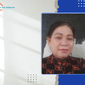 Chị Nguyễn Thị Trang, Sinh Năm 1974, Quê Đồng Tháp Cần Tìm Việc