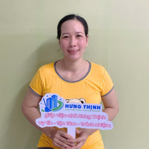 Chị Trần Thị Cúc, Sinh Năm 1988, Quê Bến Tre – Chăm Bé, Giúp Việc Nhà