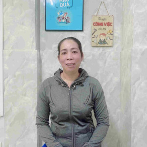 Chị Võ Thị Kim Thanh, Sinh Năm 1972, Quê Bến Tre – Giúp Việc Nhà, Phụ Đưa Đón Chăm Bé