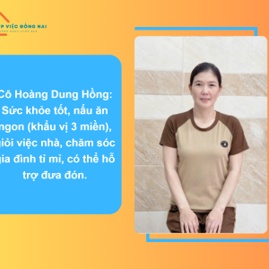 Chị Hoàng Dung Hồng, Sinh Năm 1979, Quê Bình Dương Cần Tìm Việc