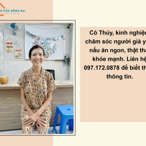 Chị Võ Thị Thuỷ, Sinh Năm 1973, Quê Vĩnh Long Cần Tìm Việc