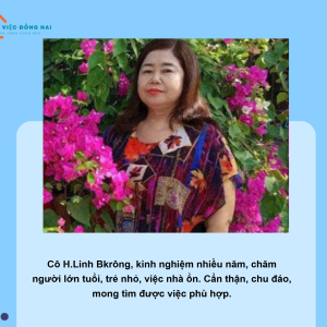 Chị H Linh Bkrông, Sinh Năm 1972, Quê Đắk Nông Cần Tìm Việc