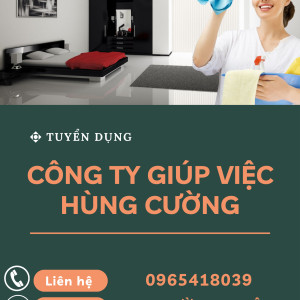 Tuyển Cô Giúp Việc Nhận Việc Đi Làm Ngay Trong Ngày 28/5 Lương 10tr