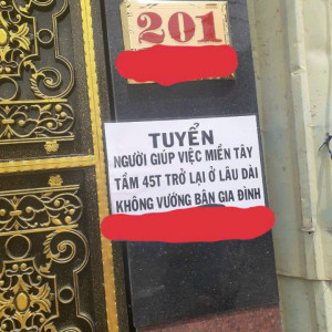 Em Có Chủ Nhà Ở Q12 Đang Cần Tìm Chị Giúp Việc Gia Đình Người Miền Tây